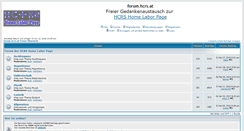 Desktop Screenshot of forum.hcrs.at