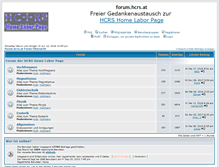 Tablet Screenshot of forum.hcrs.at